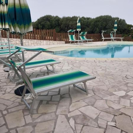 Agriturismo Gli Olivastri -Appartamento Bel Vedere Con Piscina ,Solarium E Vista Mare,Climatizzatore ,Wifi Альенту Экстерьер фото